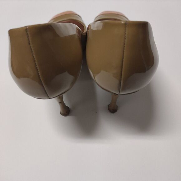 Dolce Gabbana  Patent leather open toes  heel Shoe - Picture 3 of 6